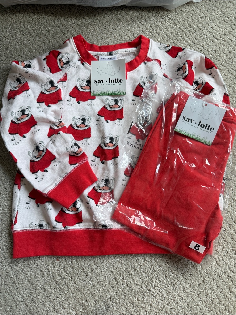Sav + Lotte UGA Milledge Bulldog Set